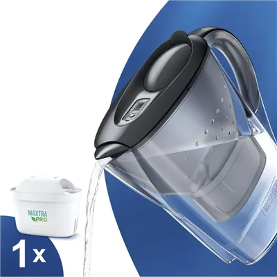 Brita Marella grafitová filtračná kanvica 2,4 l + 1 ks filtra Maxtra Pro Pure Performance