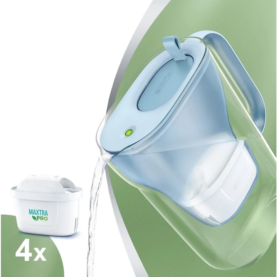 Brita Style Eco modrá filtračná kanvica + 4 ks filtra Maxtra Pro Pure Performance