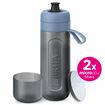 BRITA Fill&Go Active filtračná fľaša na vodu 0,6 l, modrá + 2x filter MicroDisc