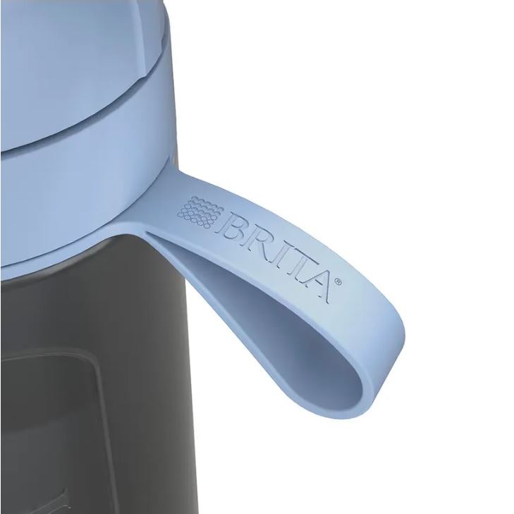 BRITA Fill&Go Active filtračná fľaša na vodu 0,6 l, modrá + 2x filter MicroDisc