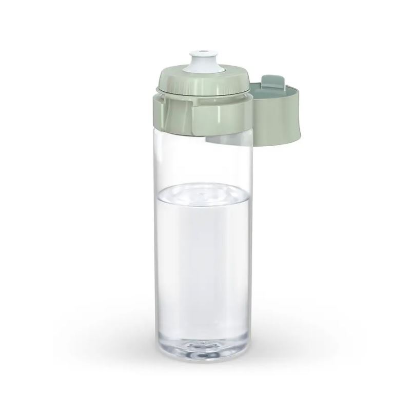 BRITA Fill&Go Vital filtračná fľaša na vodu 0,6 l, zelená + 2x filter MicroDisc