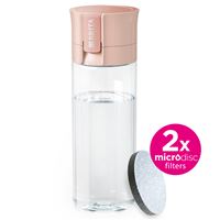 BRITA Fill&Go Vital filtračná fľaša na vodu 0,6 l, marhuľová + 2x filter MicroDisc