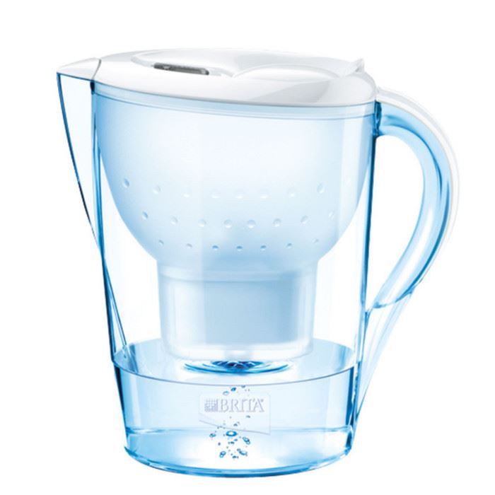 Brita Marella biela filtračná kanvica 2,4 l + 1 ks filtra FilterLogic FL-402H