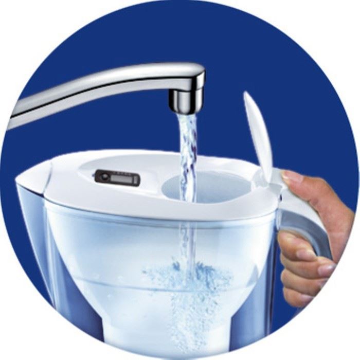 Brita Marella biela filtračná kanvica 2,4 l + 1 ks filtra FilterLogic FL-402H