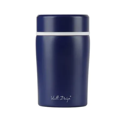 Vialli Design termoska na jedlo FUORI navy blue 500 ml