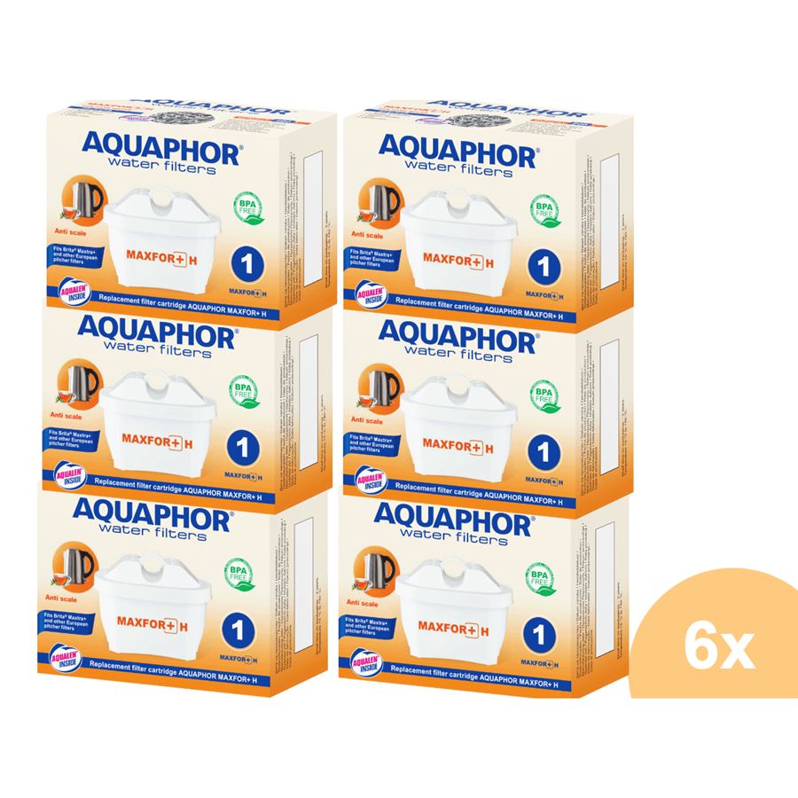 Aquaphor MAXFOR+ H fitračná patróna do kanvíc do tvrdej vody 6 ks