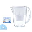 Filtračná kanvica Aquaphor Amethyst biela 2,8 l + 1 ks filtra Aquaphor Maxfor+