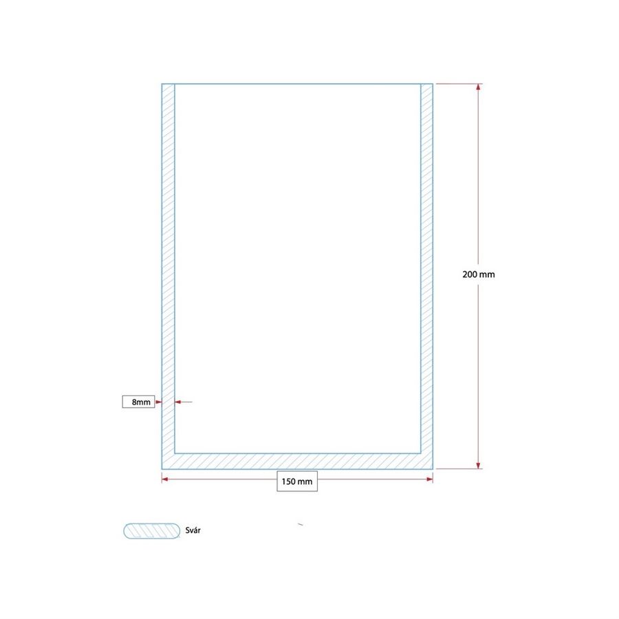 Penepex vákuovacie vrecká štruktúrované 150x200 mm 50 ks