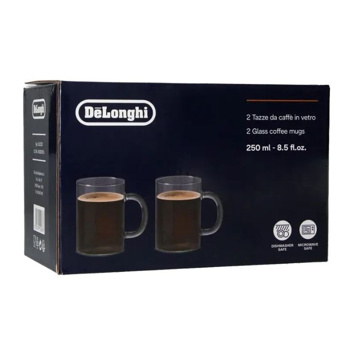 DeLonghi DLSC320 hrnček na caffé americano 250 ml, sada 2 ks