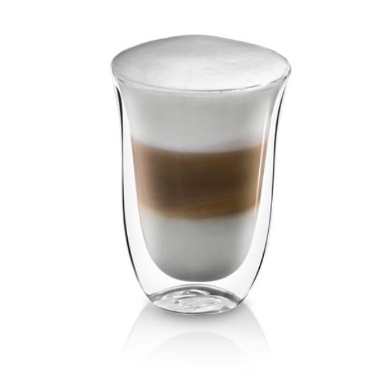 DeLonghi DLSC312 termo poháre na Latte macchiato 330 ml, 2 ks