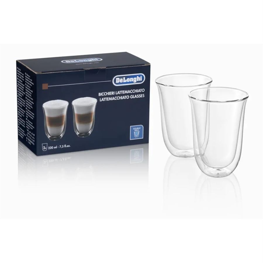 DeLonghi DLSC312 termo poháre na Latte macchiato 330 ml, 2 ks