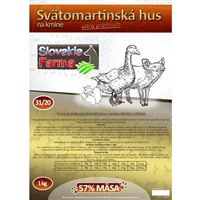 Slovakia Farma - Svätomartinská hus 31/20 hypoalergénne granule pre psy 1 kg