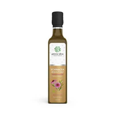 Green idea Echinacea trstinový sirup 250 g - podpora imunity