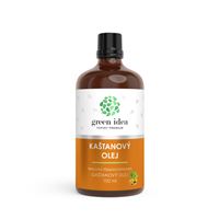 Green idea gaštanový bylinný olej 100 ml - kŕčové žíly, hemoroidy, syndróm ťažkých nôh