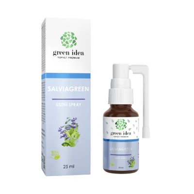 Topvet Green Idea Salviagreen ústny spray 25ml