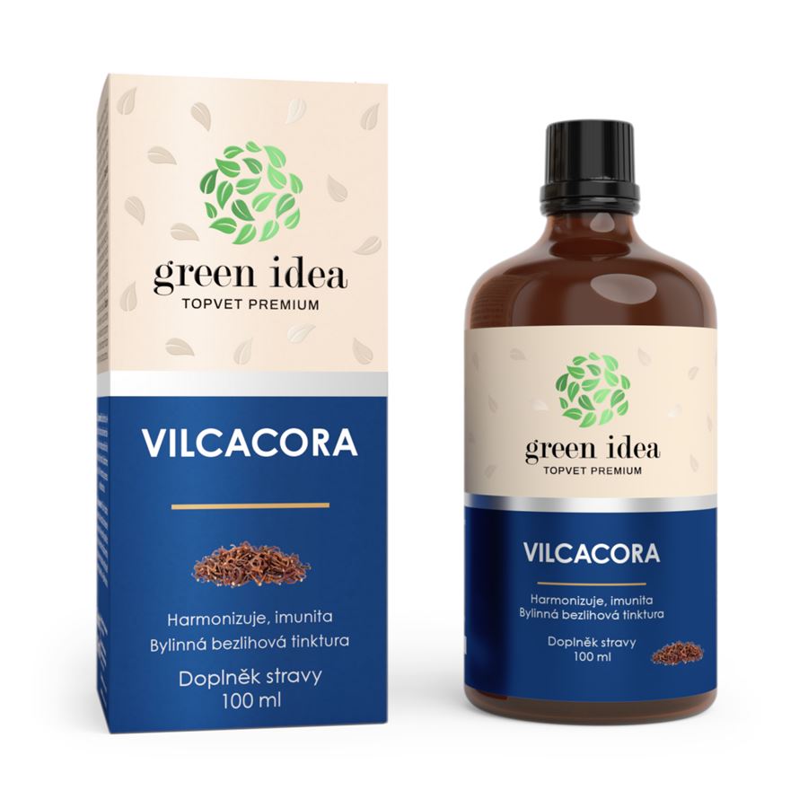 Green idea Vilcacora bezlihová tinktúra 100 ml - imunita, stimulácia organizmu