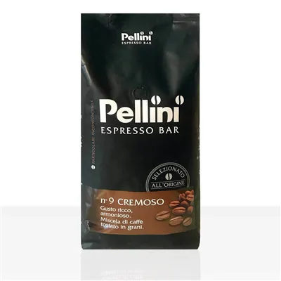 Pellini Espresso Bar n° 9 Cremoso zrnková káva 1 kg