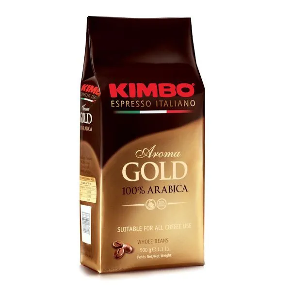 Kimbo Aroma Gold 100% Arabica zrnková káva 1 kg