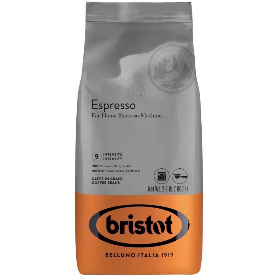 Bristot Espresso zrnková káva 1 kg (Arabica 40%, Robusta 60%)