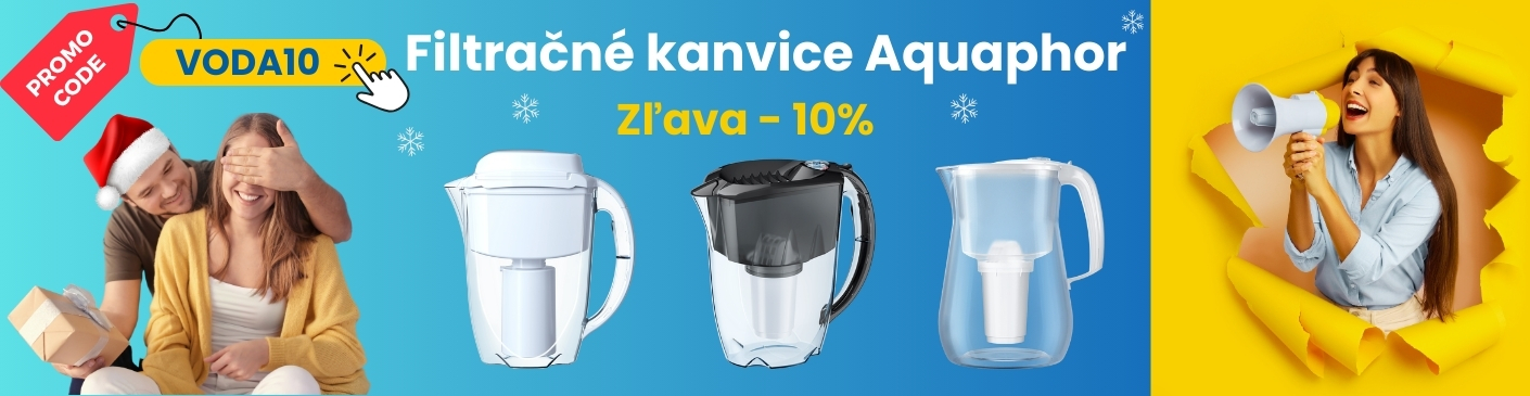 Filtračná kanvica Aquaphor so zľavou - 10%

