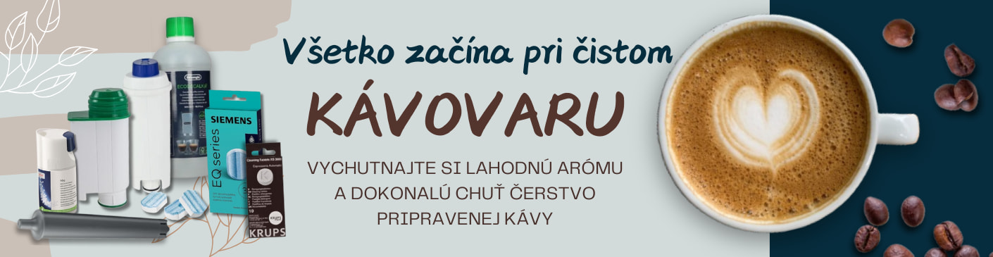 Všetko začína pri čistom kávovaru